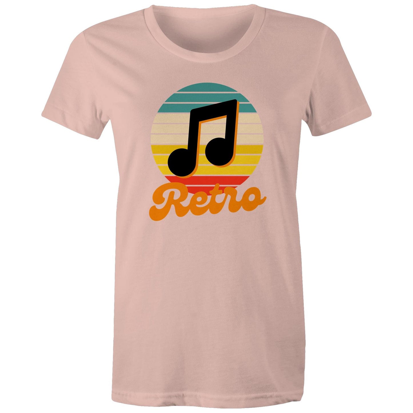 Retro Music - Womens T-shirt