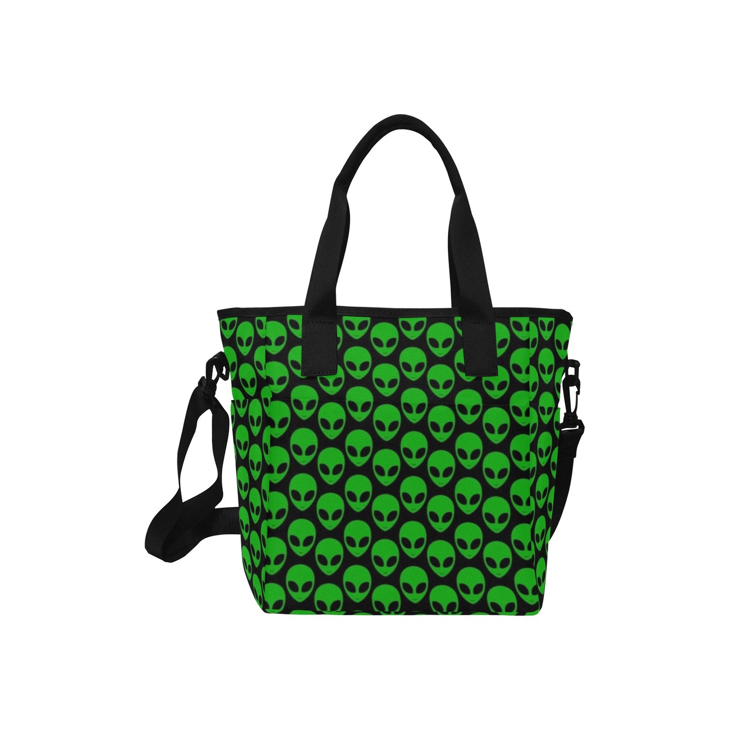 Aliens - Tote Bag with Shoulder Strap Nylon Tote Bag Printed Offshore Sci Fi