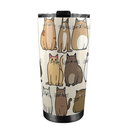 Lots Of Cats - 20oz Travel Mug / Tumbler