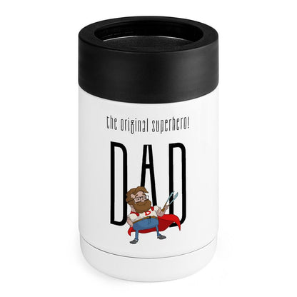 Dad, The Original Superhero - Stainless Steel Can Cooler