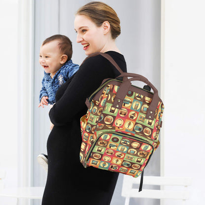 Retro Life - Multifunction Backpack