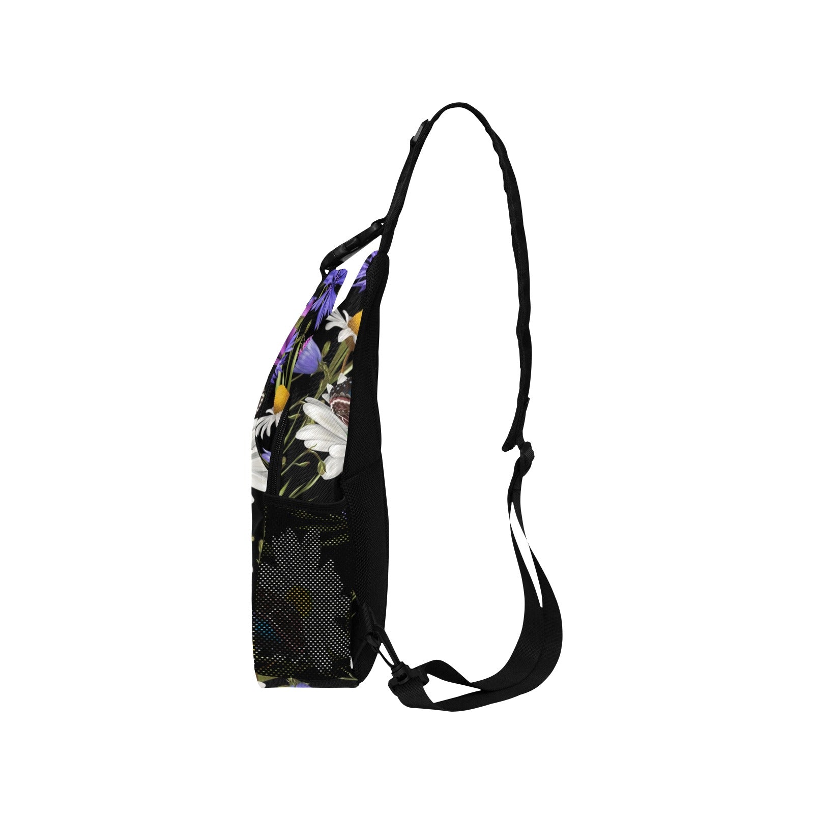 Butterfly Flowers - Cross-Body Chest Bag Cross-Body Chest Bag