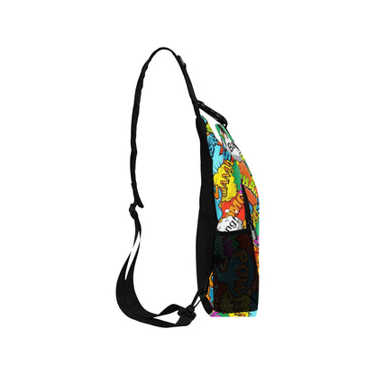 Comic Book 2 - Cross-Body Chest Bag Cross-Body Chest Bag Printed Offshore