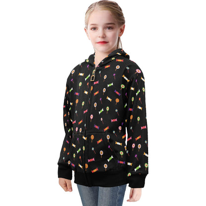 Candy - Senior Girls Zip Up Hoodie