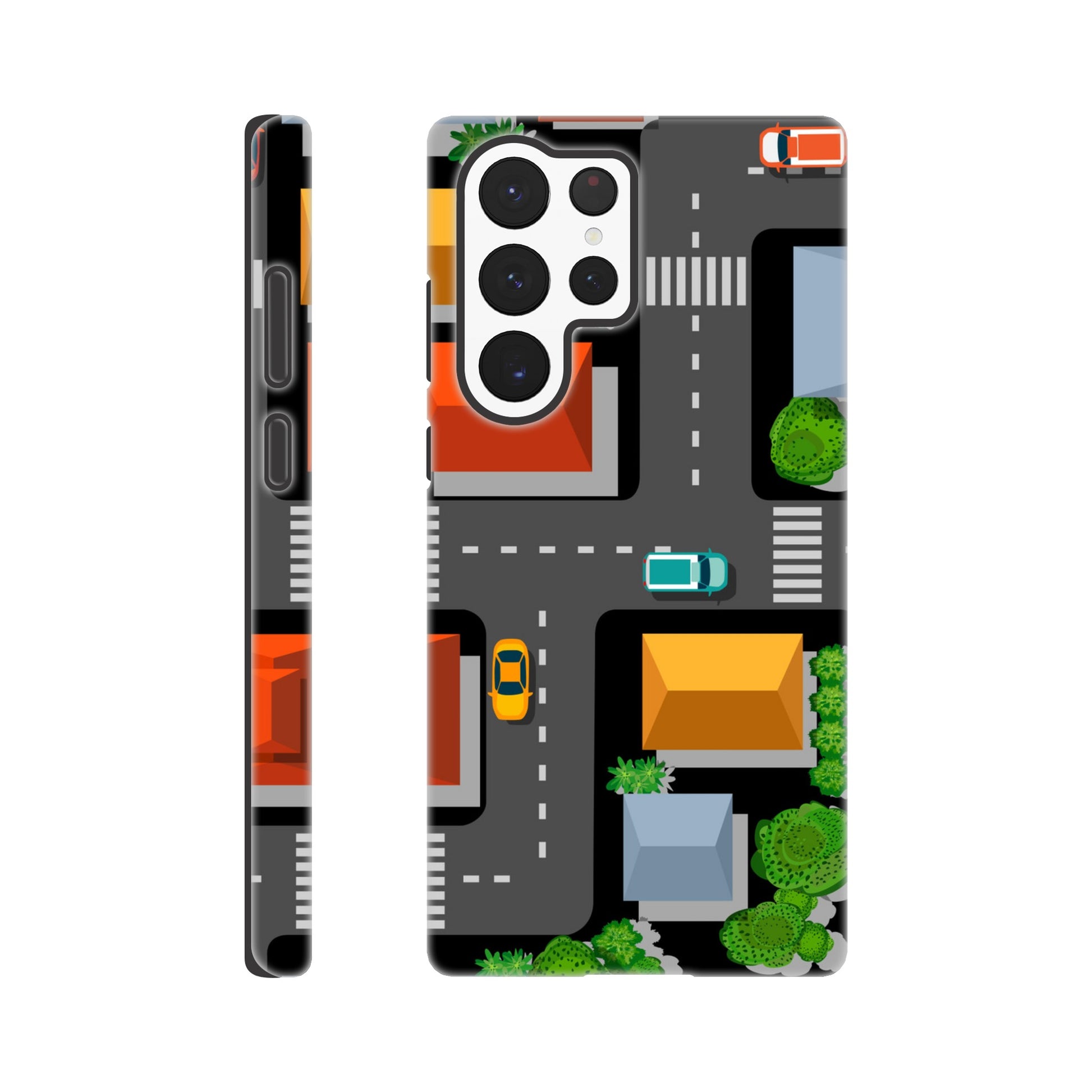 Road Map - Phone Tough Case Galaxy S22 Ultra Phone Case Globally Fulfilled