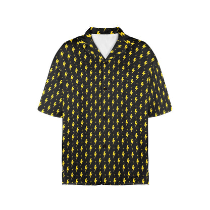 Yellow Lightning - Womens Hawaiian Shirt