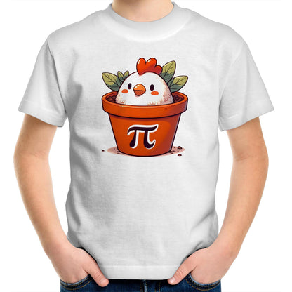 Chicken Pot Pi - Kids Youth T-Shirt