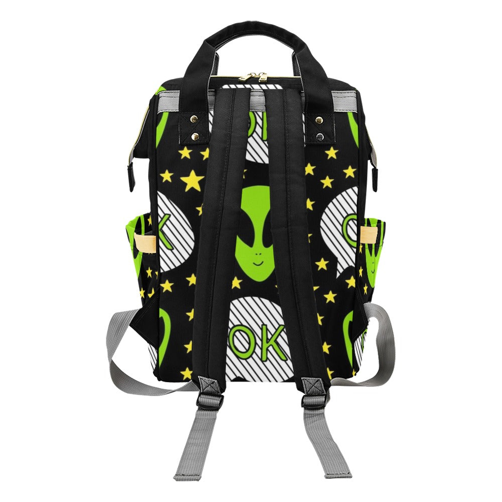 Alien OK - Multifunction Backpack Multifunction Backpack Printed Offshore Sci Fi