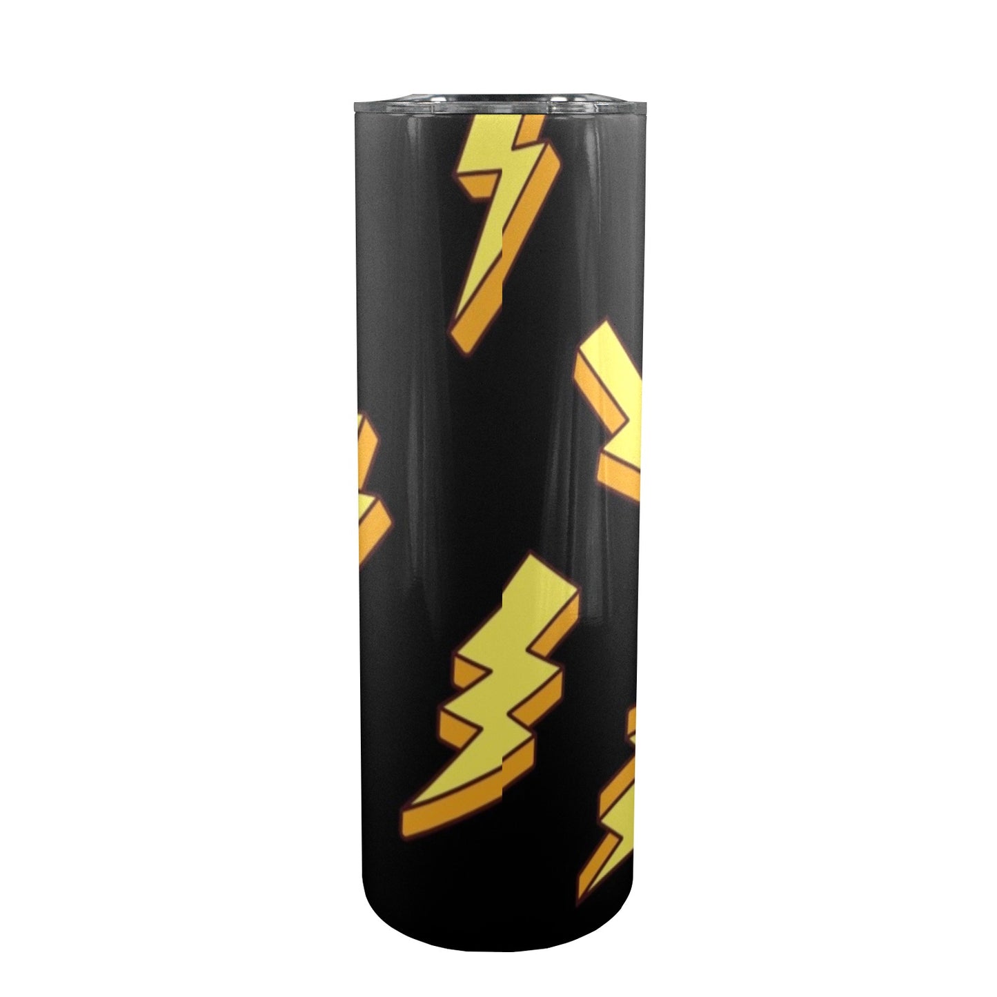 Lightning Bolts - 20oz Tall Skinny Tumbler with Lid and Straw