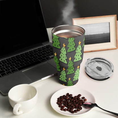 Christmas Trees - 30oz Insulated Stainless Steel Mobile Tumbler