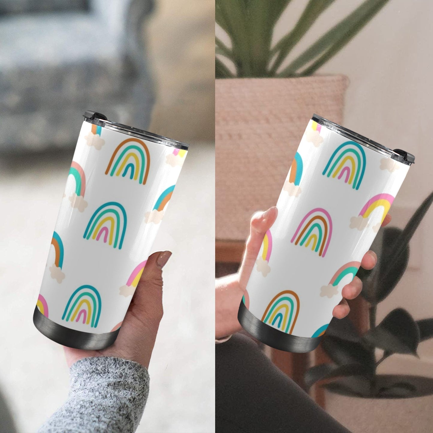 Cloud Rainbows - 20oz Travel Mug / Tumbler