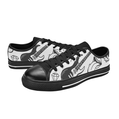 Rock Music - Men's Classic Canvas Shoes