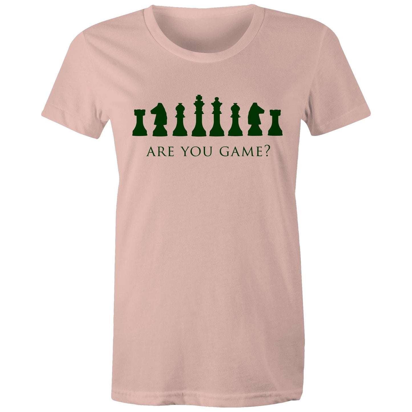 Are You Game, Chess - Womens T-shirt