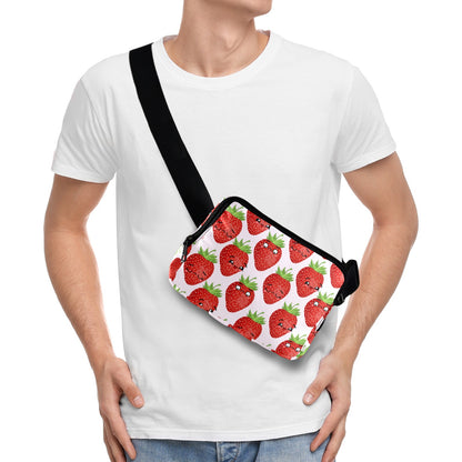 Strawberry Characters - Belt Bag Belt Bag Food Printed Offshore