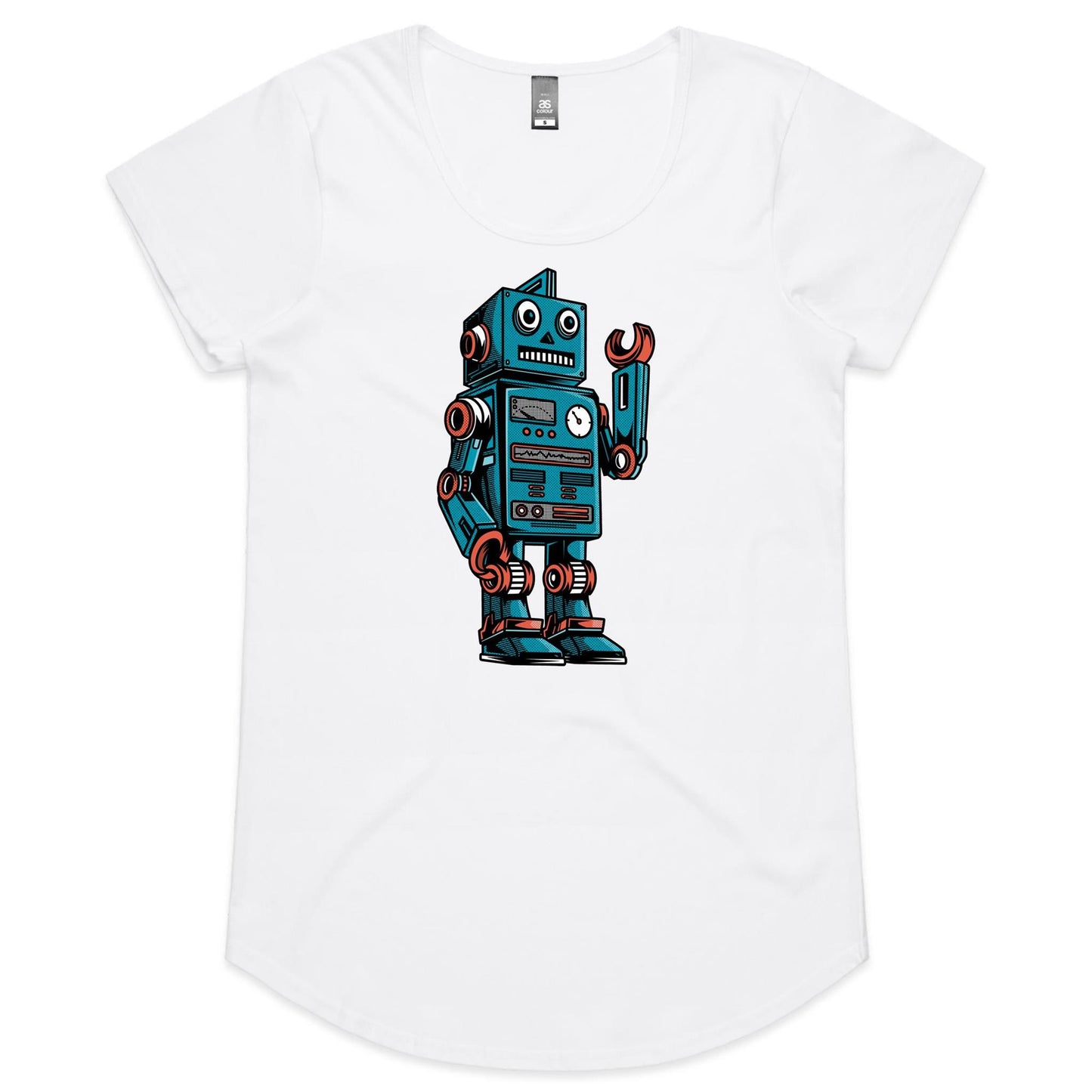 Robot - Womens Scoop Neck T-Shirt