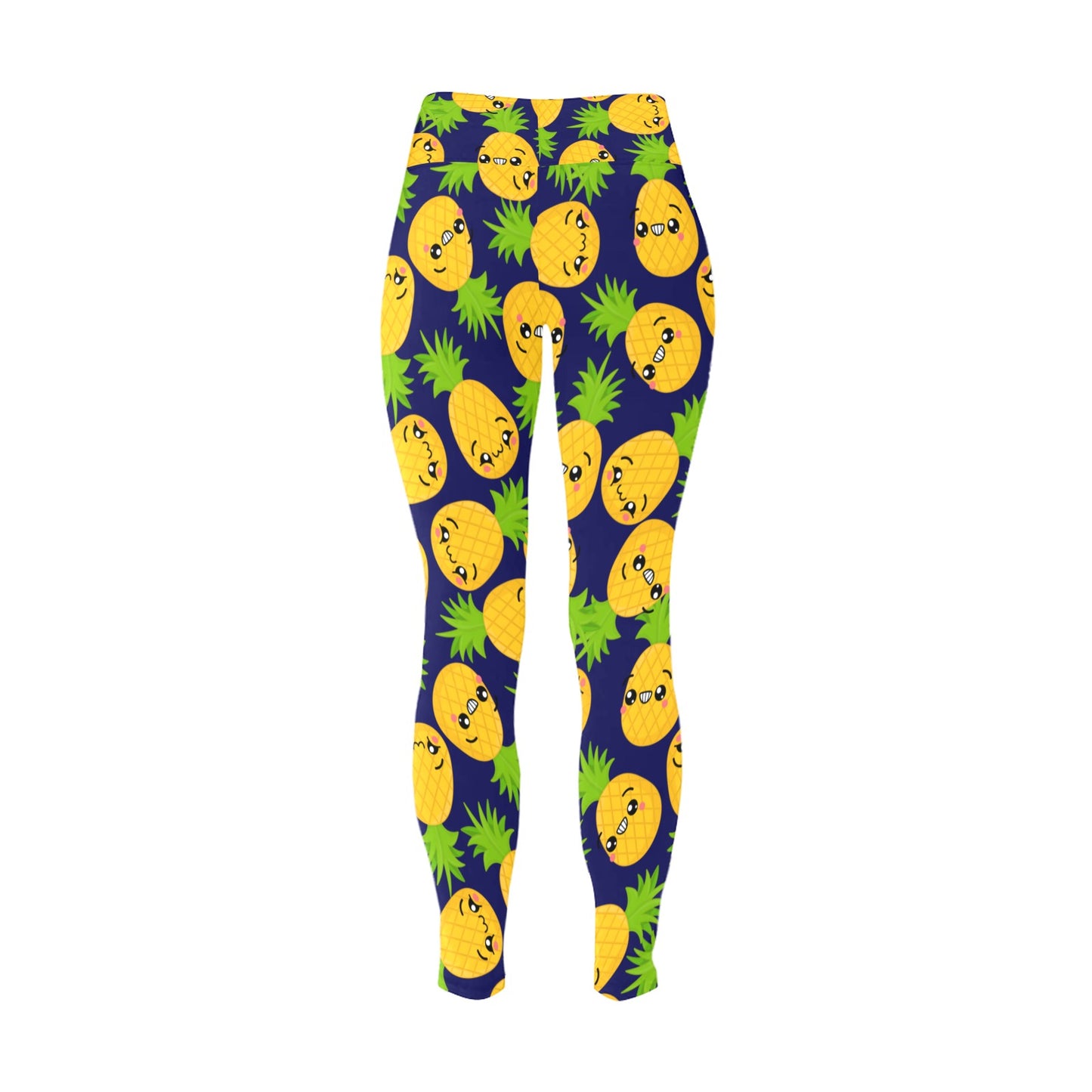 Cool Pineapples - Women's Plus Size High Waist Leggings Women's Plus Size High Waist Leggings