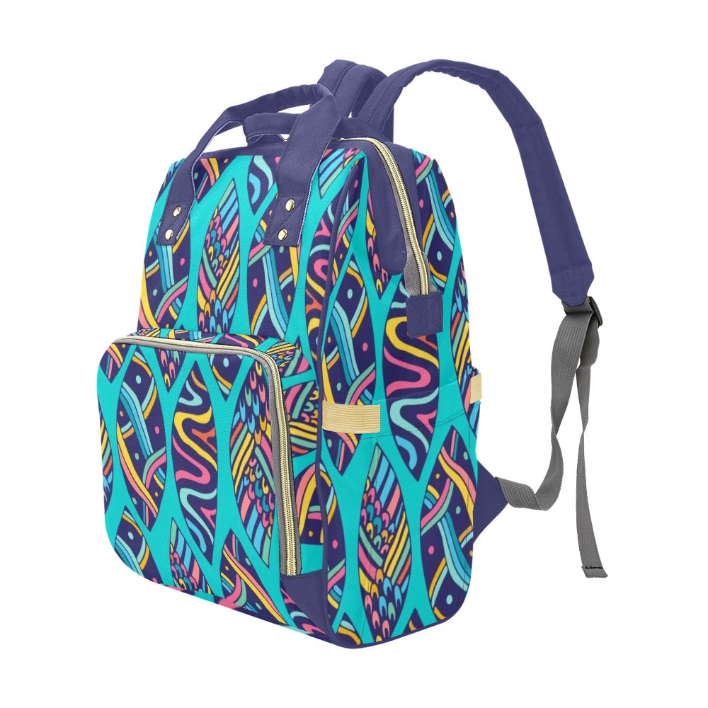 Aloha Surfboards - Multifunction Backpack Multifunction Backpack Printed Offshore Summer Surf