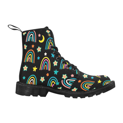 Rainbows - Martin Boots for Men (Black)