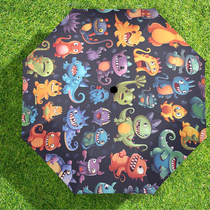 Monster Mania - Semi-Automatic Foldable Umbrella