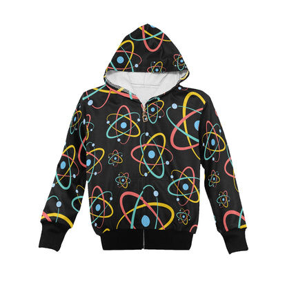 Atoms - Junior Boys Zip Up Hoodie