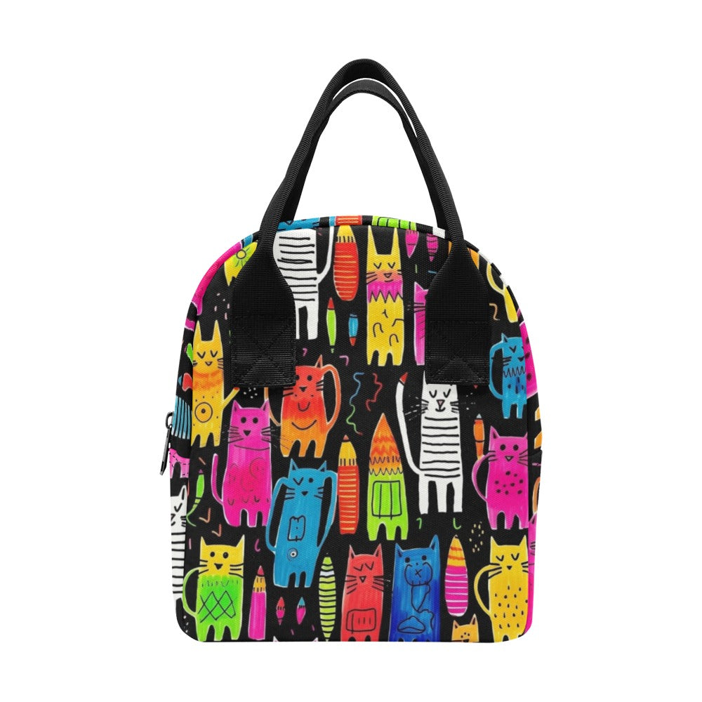 Colourful Cats - Lunch Bag