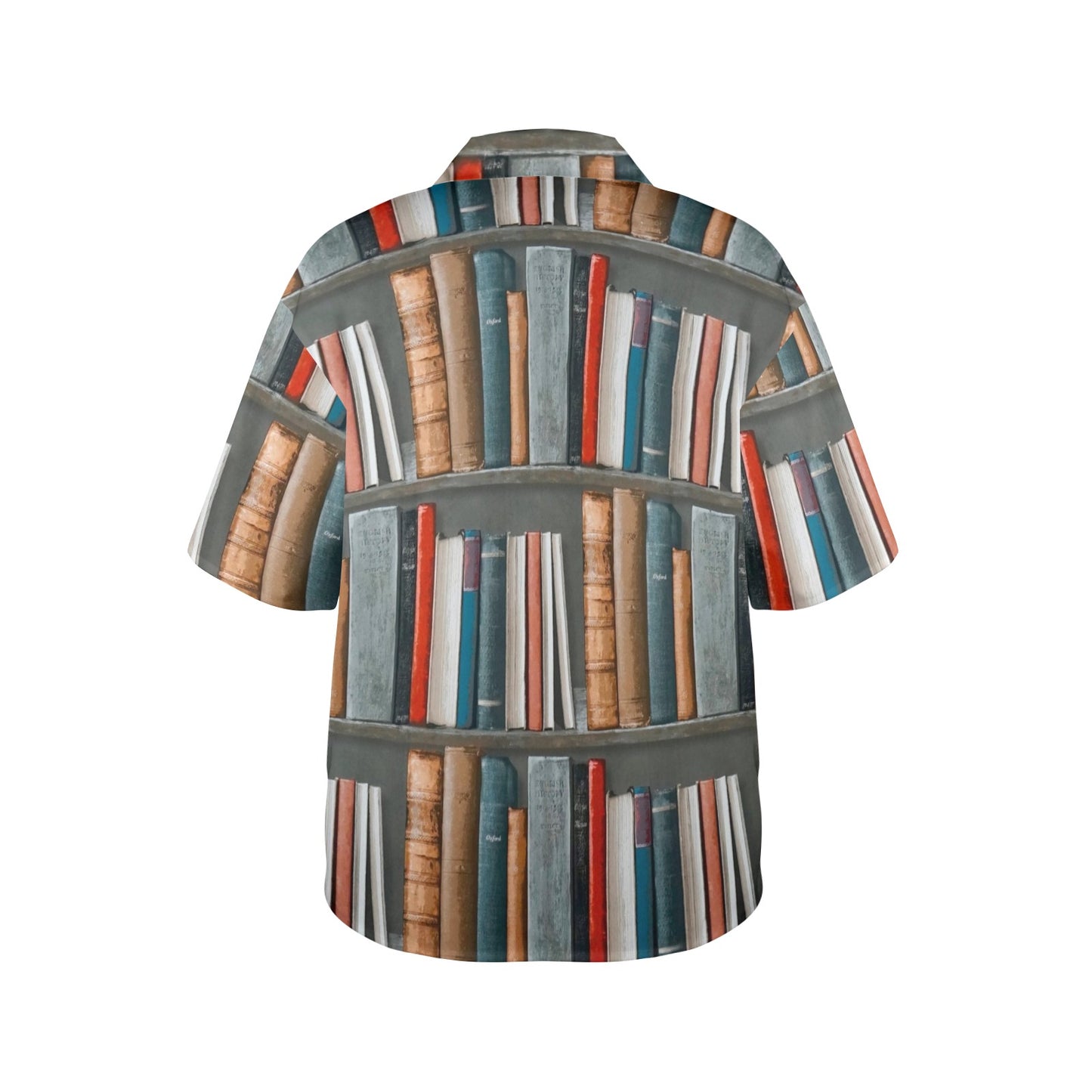 Books - Womens Hawaiian Shirt