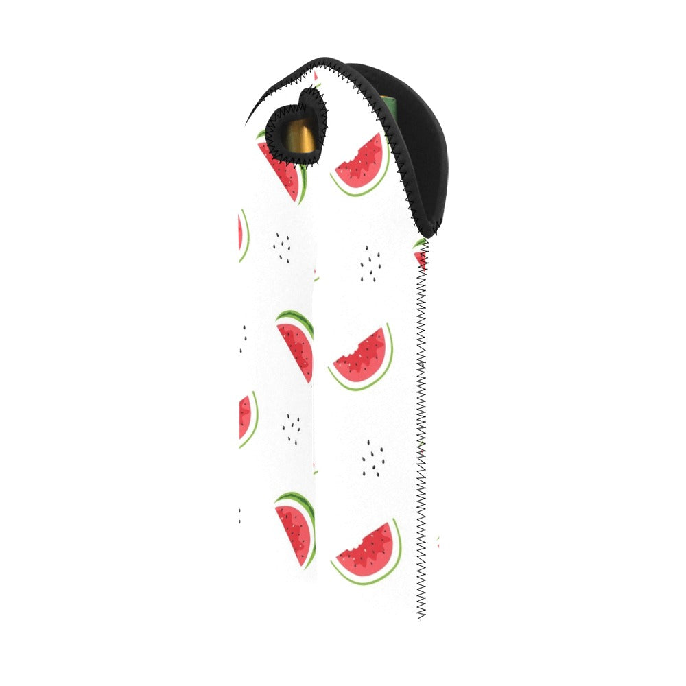 Watermelon - 2-Bottle Neoprene Wine Bag 2 Bottle Wine Bag Food Printed Offshore