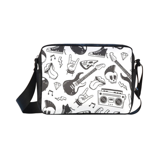 Rock Music - Classic Cross-body Nylon Bag