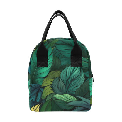 Tropical Leaves - Lunch Bag