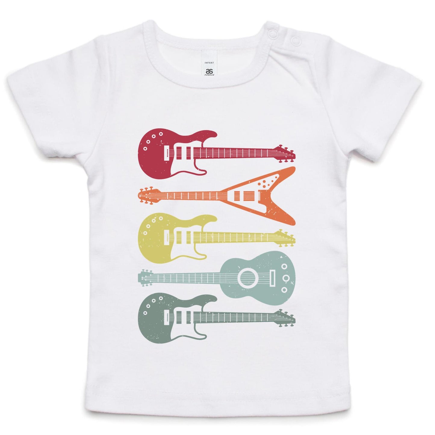 Retro Guitars - Baby T-shirt