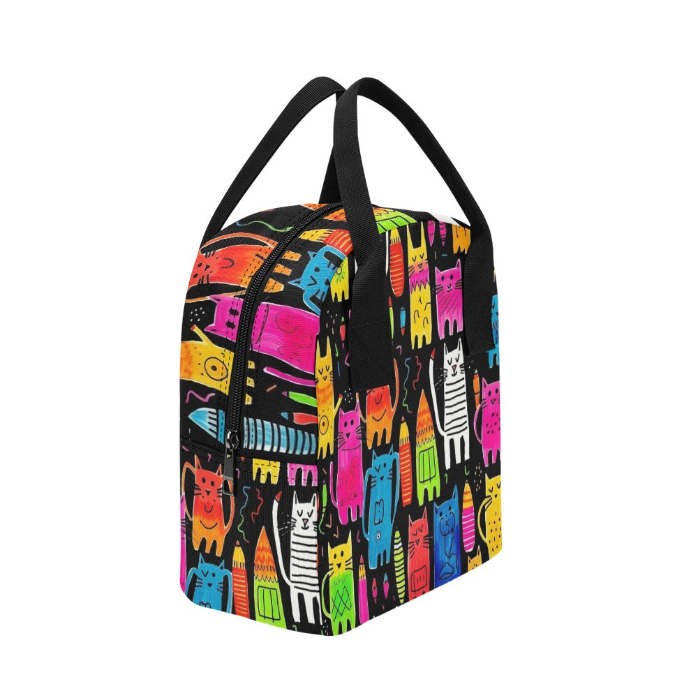 Colourful Cats - Lunch Bag