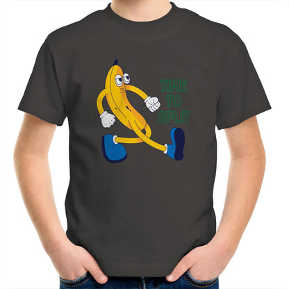 Banana, Time To Split - Kids Youth T-Shirt