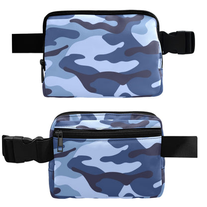 Blue Camouflage - Belt Bag Belt Bag Printed Offshore