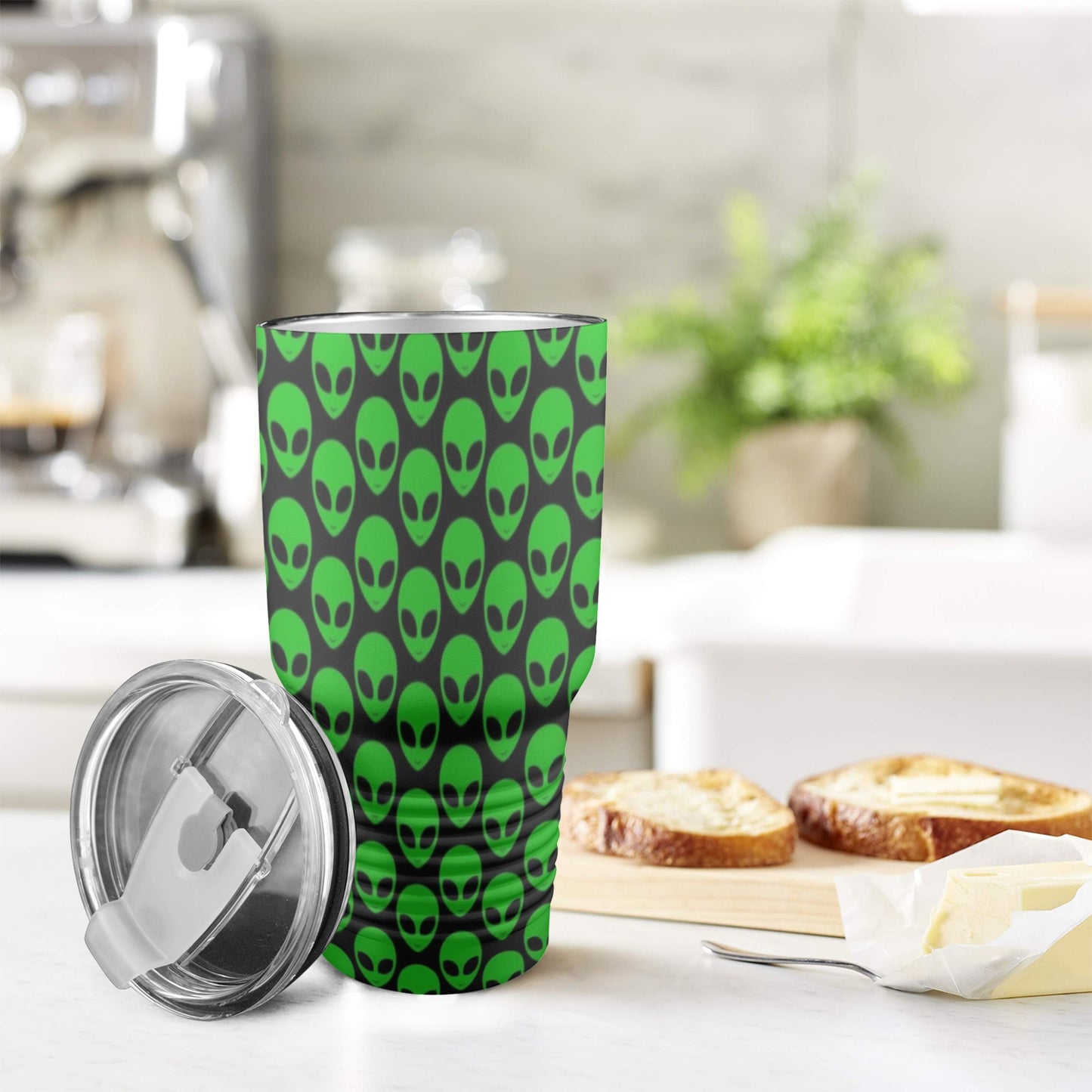 Aliens - 30oz Insulated Stainless Steel Mobile Tumbler