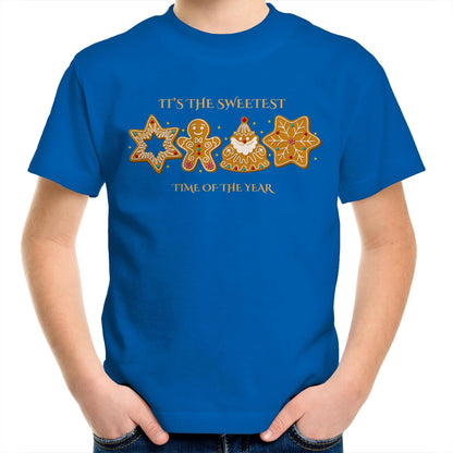 Gingerbread, It's The Sweetest Time Of The Year, Christmas - Kids Youth T-Shirt