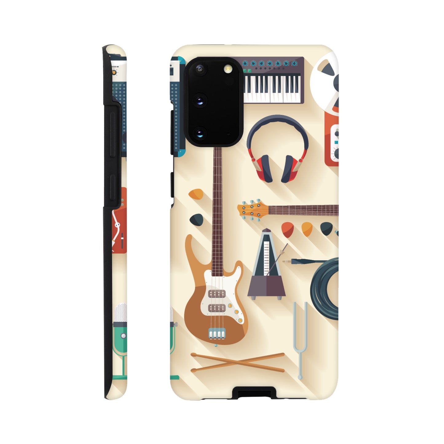 Music Time - Phone Tough case Galaxy S20 Phone Case Music