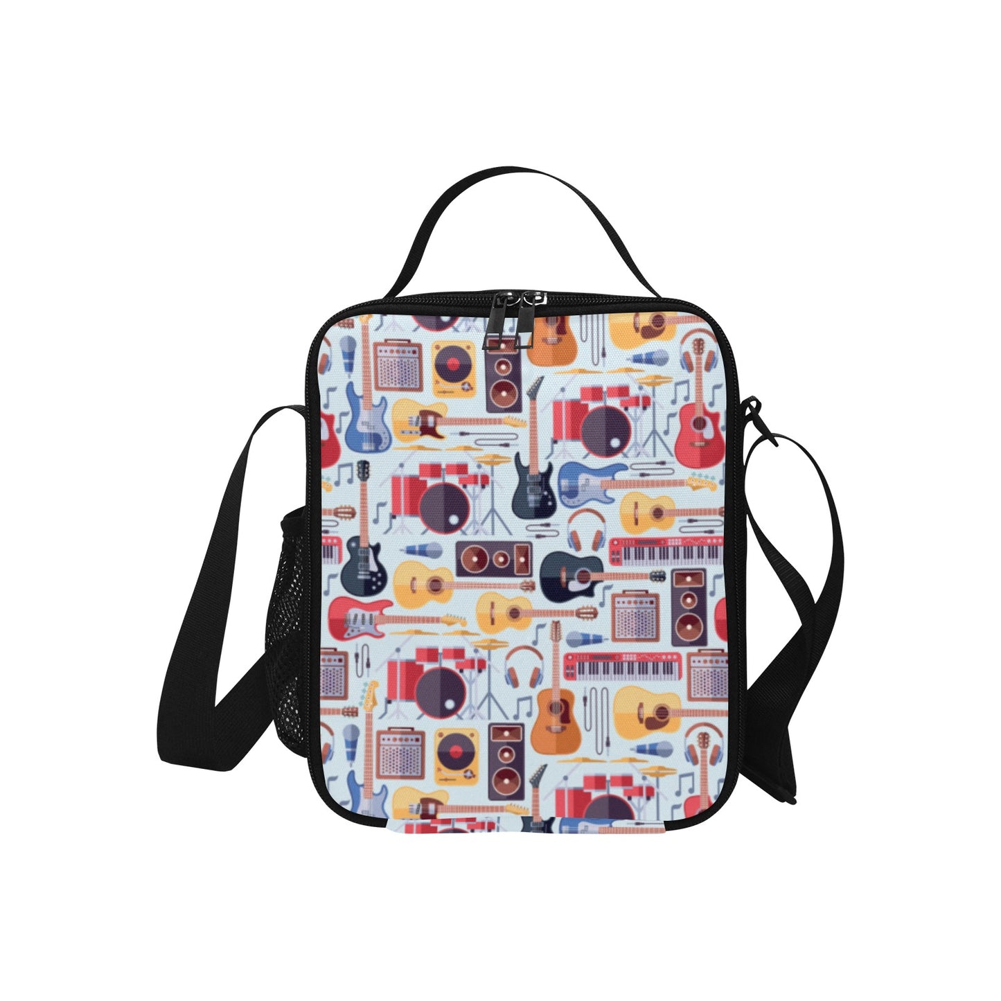 Musical Instruments - Crossbody Lunch Bag for Kids Kids Crossbody Lunch Bag