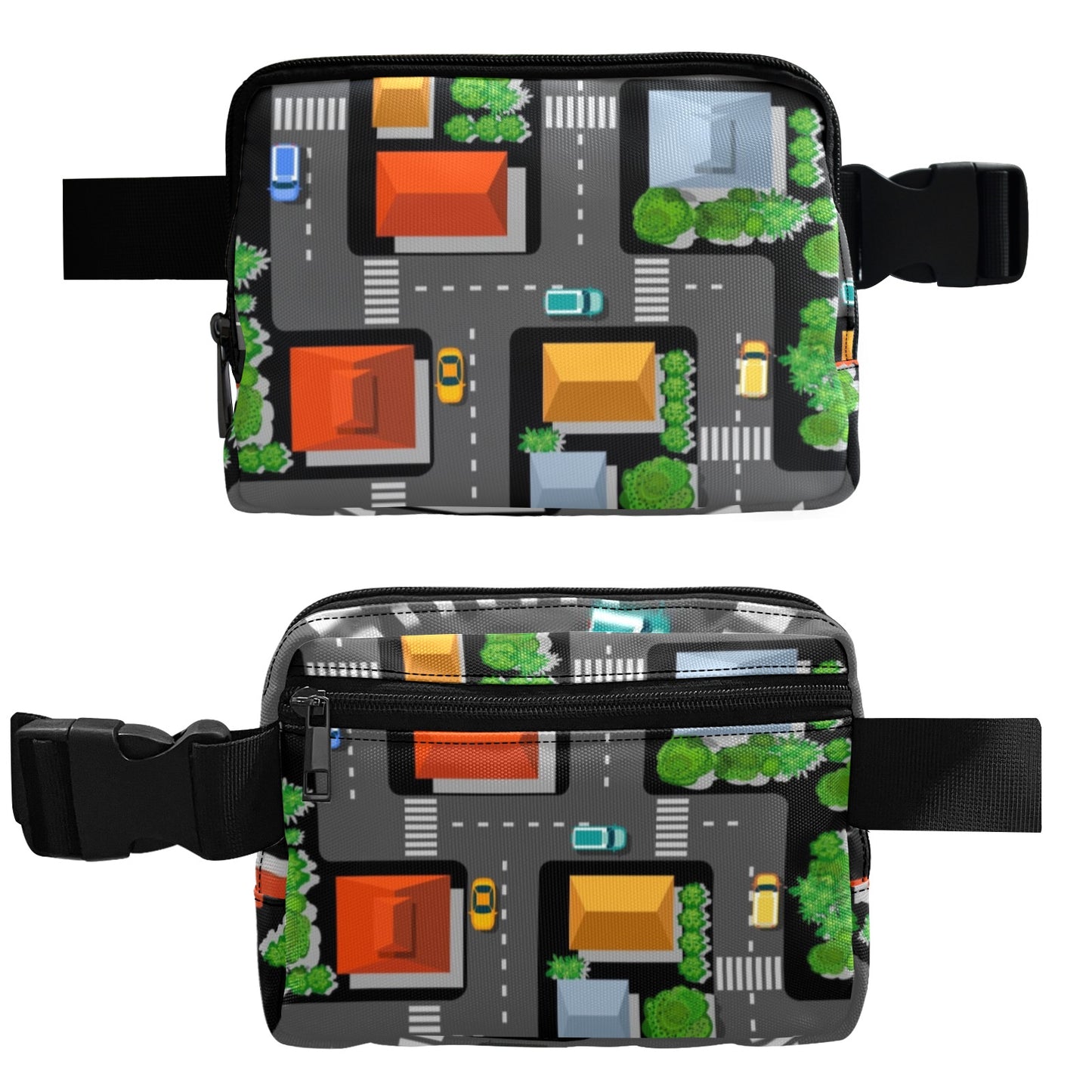 Road Map Belt Bag