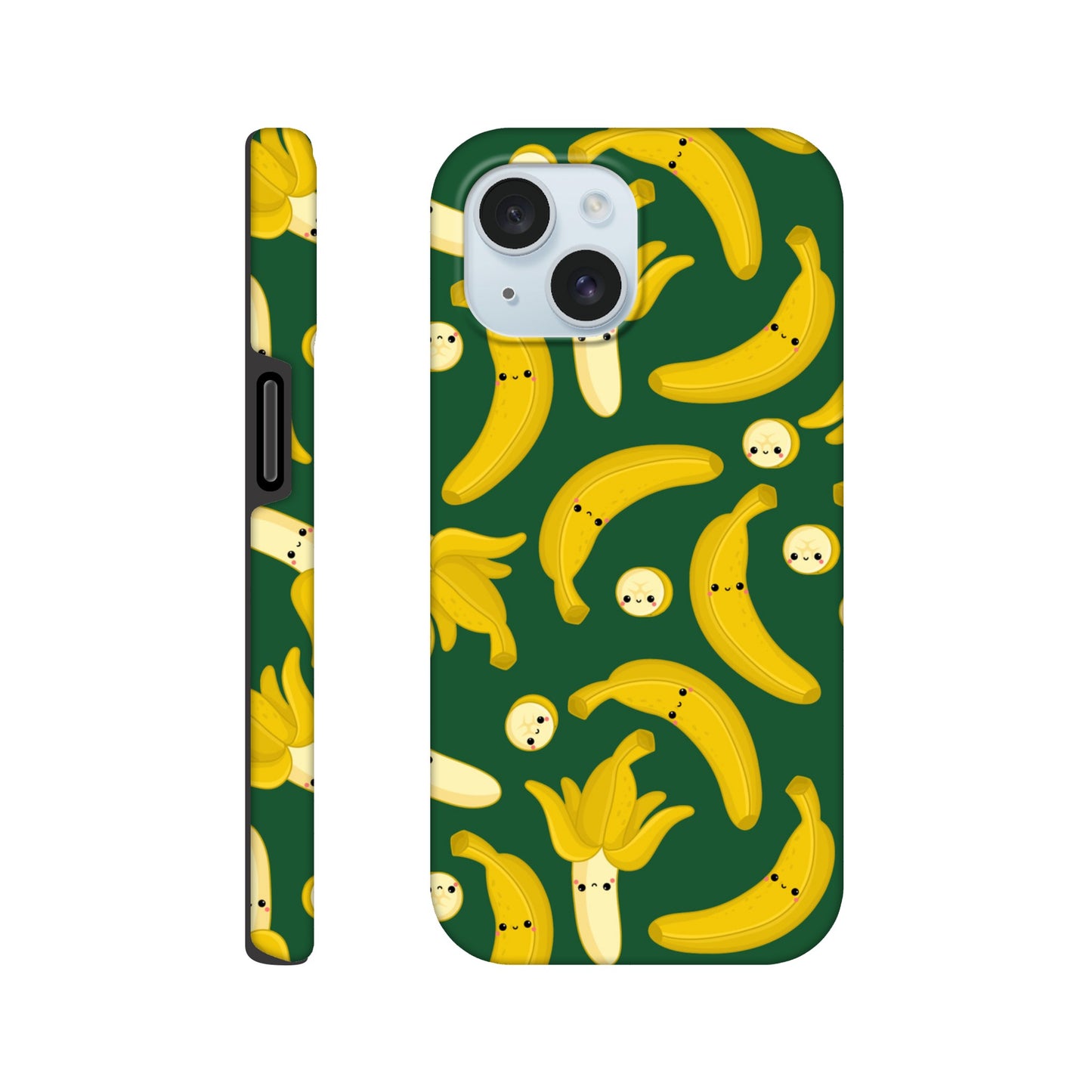 Happy Bananas - Phone Cases Tough case Apple - iPhone 15 Print Material Globally Fulfilled