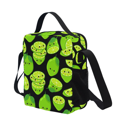 Cute Limes - Crossbody Lunch Bag for Kids Kids Crossbody Lunch Bag Printed Offshore