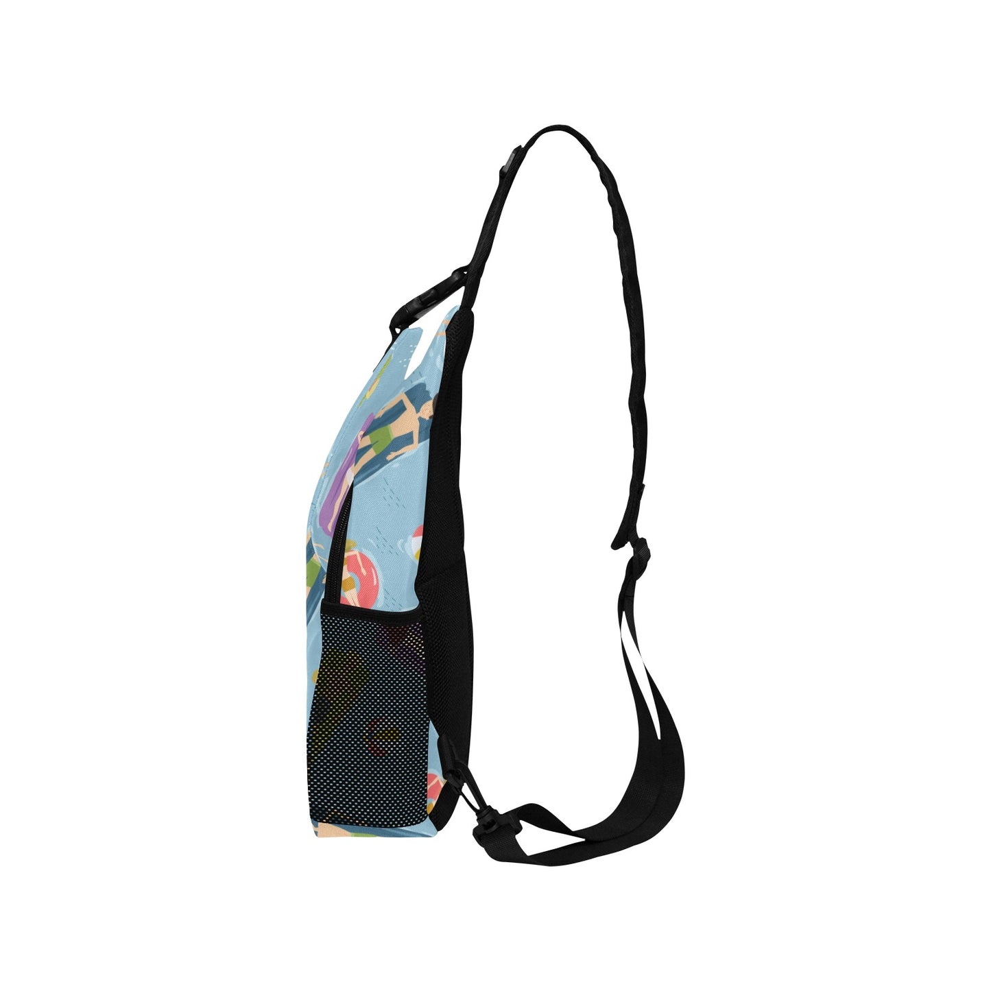 Beach Float - Cross-Body Chest Bag Cross-Body Chest Bag Printed Offshore