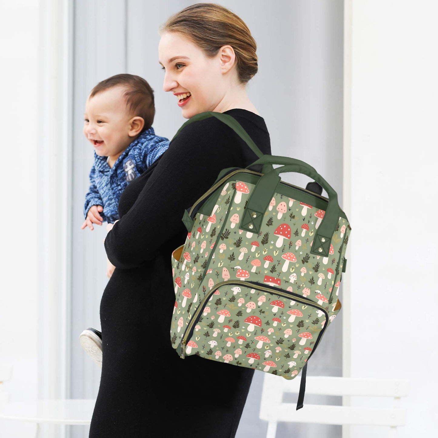 Mushroom Garden - Multifunction Backpack