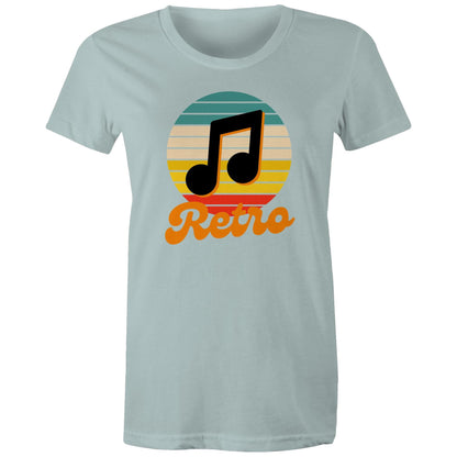 Retro Music - Womens T-shirt