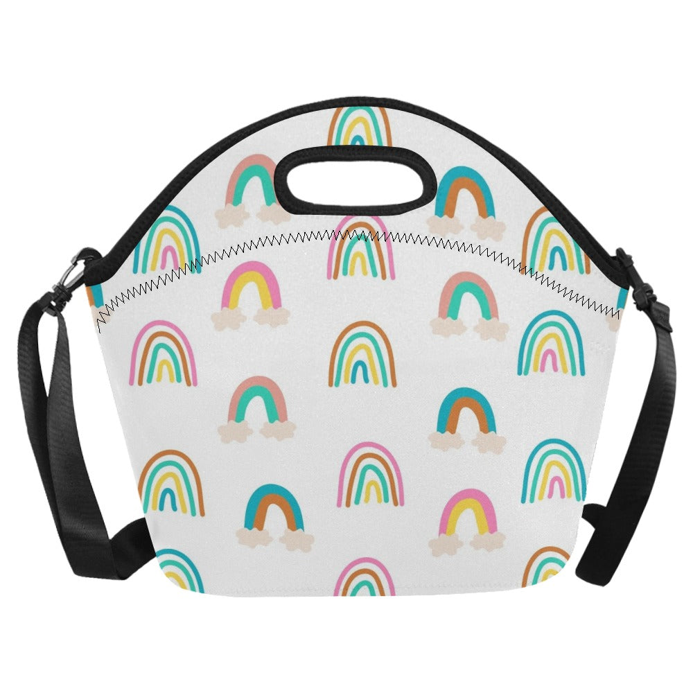 Cloud Rainbows - Neoprene Lunch Bag/Large