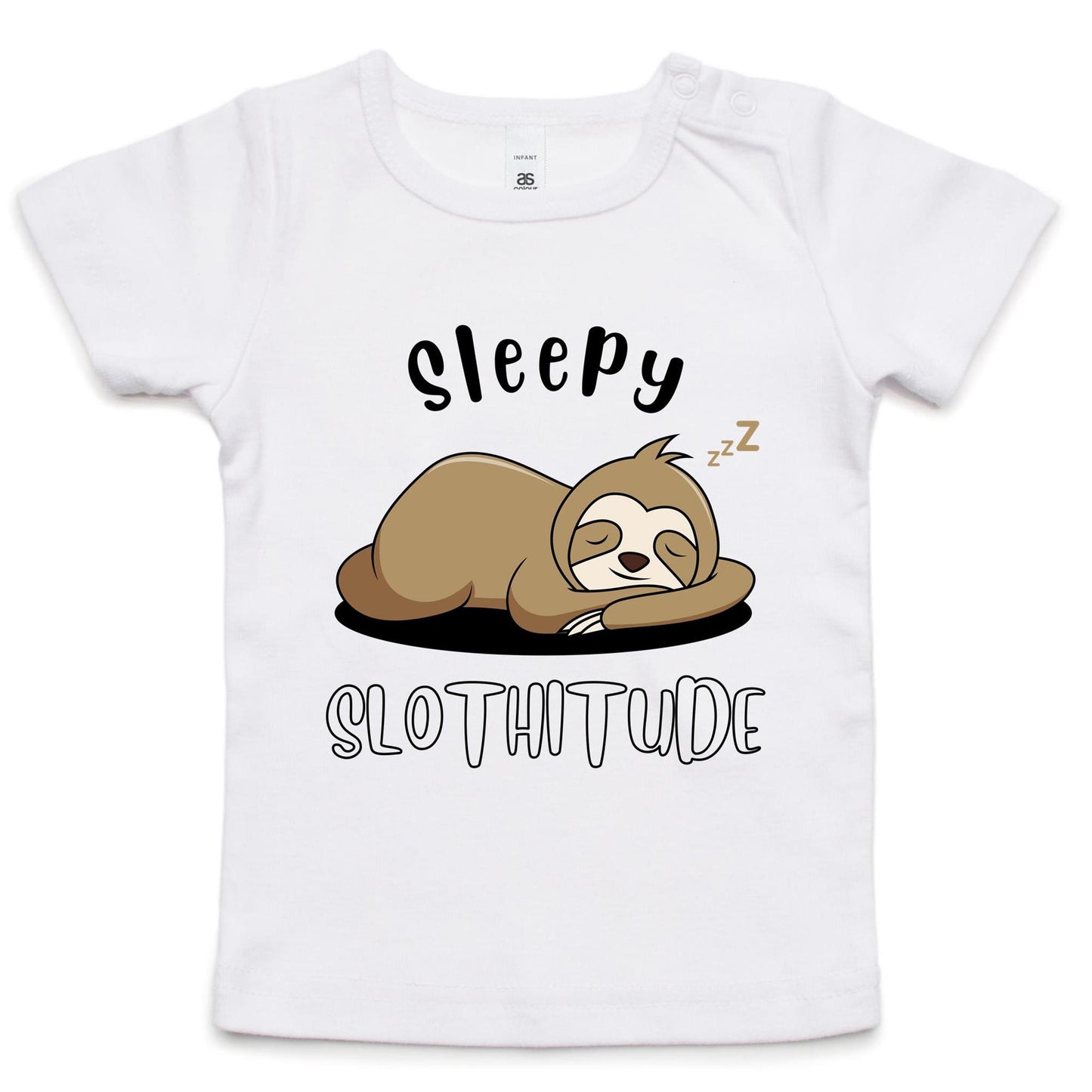 Sleepy Slothitude - Baby T-shirt