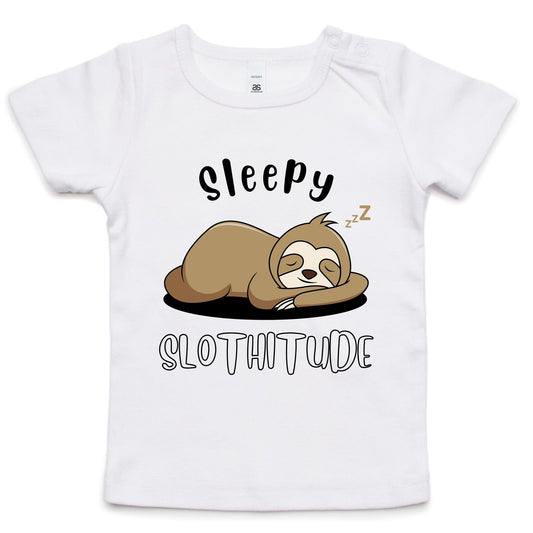 Sleepy Slothitude - Baby T-shirt