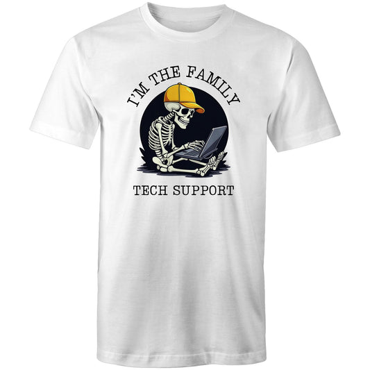 I'm The Family Tech Support - Mens T-Shirt White Mens T-shirt Printed In Australia Tech