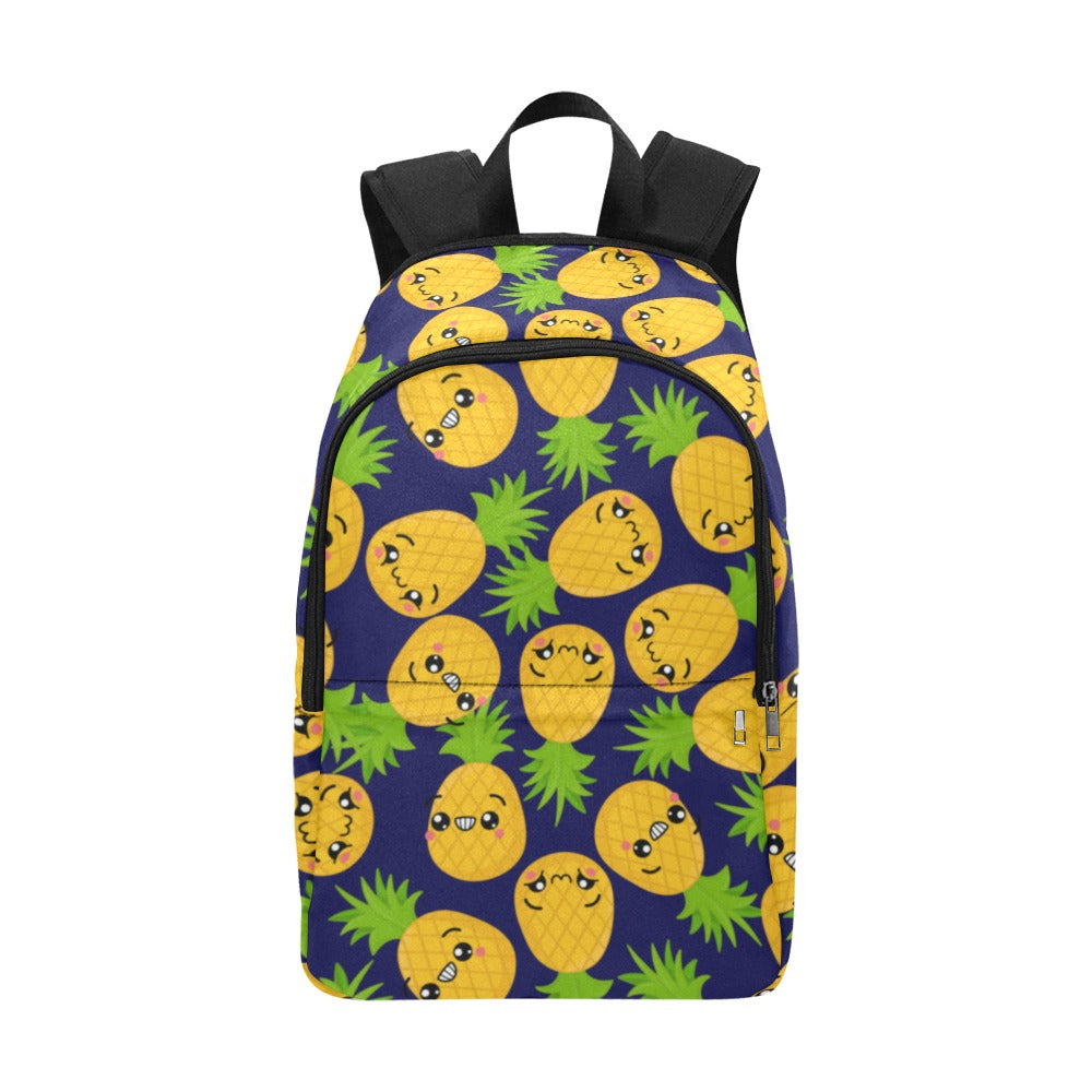 Cool Pineapples - Fabric Backpack for Adult Adult Casual Backpack Food