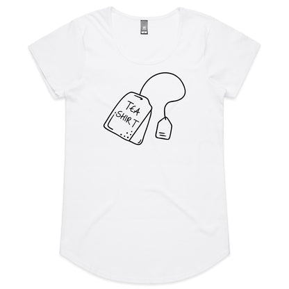 Tea Shirt - Womens Scoop Neck T-Shirt