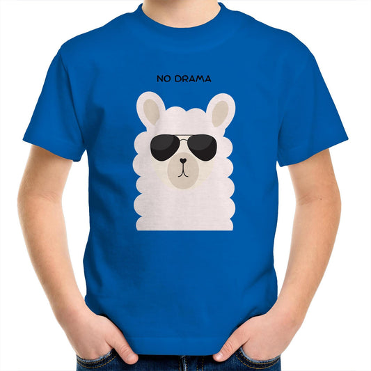 No Drama Llama - Kids Youth T-Shirt